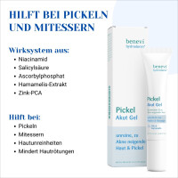 benevi hydroderm Pickel Akut Gel