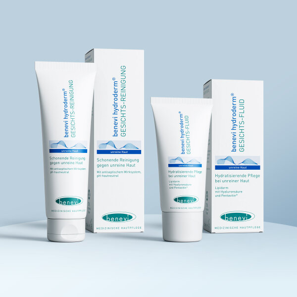 benevi hydroderm Akne-Therapie Pflegeset